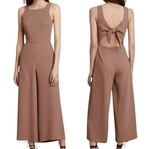 Aritzia Wilfred Ecoulement Jumpsuit Sz 10 Nutmeg